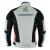 VASTER Motorcycle Suit Motorbike 2 Piece Cordura Suit Jacket + Trouser White
