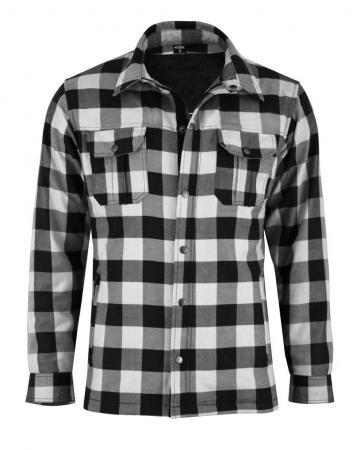 Motorbike Lumberjack Flannel Shirt CE Armoured Motorcycle Shirts Protection