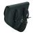 MOTORCYCLE TOOL BAG MOTORBIKE GENUINE 100% LEATHER SADDLE BAG LUGGAGE Black