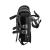 Universal Motorcycle Saddle Bags Waterproof Side Pouch With Bottle Holder Black