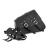 Universal Motorcycle Saddle Bags Waterproof Side Pouch With Bottle Holder Black