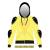 MOTORCYCLE MOTORBIKE FLEECE HOODIE WATERPROOF CE ARMOUR JACKET MADE WITH KEVLAR