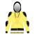 MOTORCYCLE MOTORBIKE FLEECE HOODIE WATERPROOF CE ARMOUR JACKET MADE WITH KEVLAR