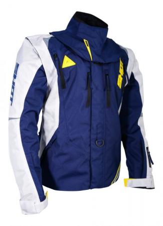 BIKE IT-Shot Flexor Advance Adult Jacket – Blue / Neon Yellow