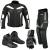 PROFIRST packs suit leather gloves grey and shoes black