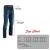 VASTER MOTORCYCLE KEVLAR JEANS ARMID CE JEANS BLUE