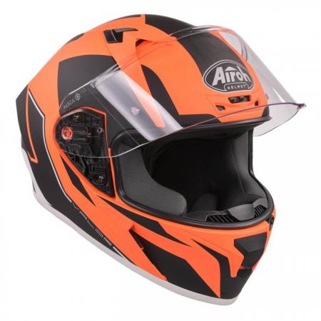 BIKE IT – 2021 Airoh Valor Full Face Helmet – Matt WINGS ORANGE