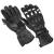 Motorbike Motorcycle Leather Gloves Vented Hard Protective Waterproof Gloves Cowhide Leather with Amara Silicon WHITE