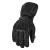 Motorbike Motorcycle Leather Gloves Vented Hard Protective Waterproof Gloves Cowhide Leather with Amara Silicon Black