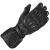 Motorbike Motorcycle Leather Gloves Vented Hard Protective Waterproof Gloves Cowhide Leather with Amara Silicon Black