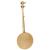 Heartland 5 String Deluxe Irish Banjo 24 Bracket with Closed Solid Back Maple Finish