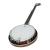 Heartland 5 String Irish Banjo 24 Bracket with Closed Solid Back and Geared 5th Tuner