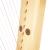 Muzikkon Gothic Harp 19 String Ashwood