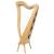 Muzikkon Mchugh Harp 27 Strings Ashwood Square Back SKU: