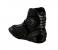 Profirst Bikerstiefel aus Leder mit kurzem Knöchel (schwarz)