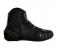 Botas de motociclista de cuero de tobillo corto Profirst (negro)