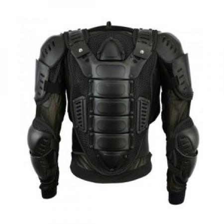 PROFIRST MOTORCYCLE BODY ARMOR (BLACK)

CE Approved New Design Body Armour Protection Jacket
CE Approved hard protection at all major place
Special Back Plated Protection
Shoulder Cups and Straps Protection
Elbow Cups Protection
Forearms Protection
Chest Protection