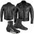 PROFIRST BRANDO JACKET AND LEATHER BOOTS (BLACK)

Pure Leather Bikers Brando Jacket
Superior Quality Heavy Duty Mens Motorbike PURE COWHIDE LEATHER jacket
1.2/1.3 mm Gauge Leather
Thermal Lining Inside
100% Leather
Fastening: Zip
Leather Waterproof Biker Shoes
Premium Quality Genuine Leather Waterproof Motorbike Boots Lined with Soft Polyester inside (Extra Comfort Guarantee)
Accordion At Front & Back for Easy Movement
