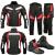 PROFIRST PACKS SUIT WITH LEATHER BOOTS (RED)

600D Cordura jacket
Zip Cover on Front
13 Decoration Rubber Protection 
5 Air Vents 
Button on Arms
Velcro on Cuff
Waterproof
Removable Lining 
 Armoured Trousers
Motorbike 600d Cordura Fabric Protective Men’s Trouser
Leather Waterproof Biker Boot