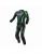 Bela Rocket Mix Kangaroo Man 2PC Leather Suit Black/Green