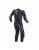 Bela Rocket Mix Kangaroo Man 2PC Leather Suit Black/blue