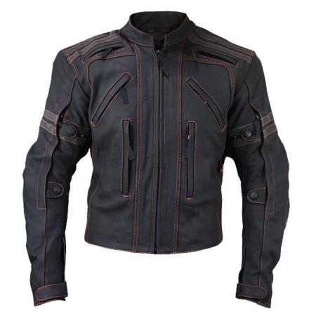 Mejor chaqueta profesional de carreras de motos de cuero genuino