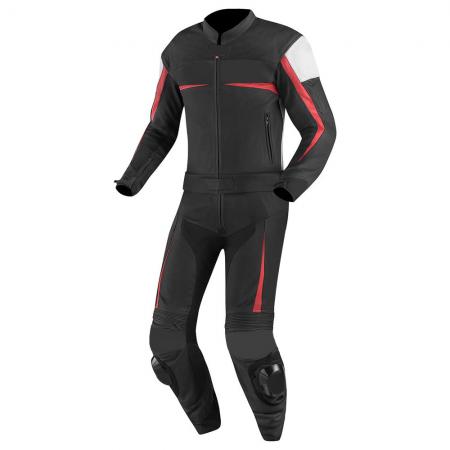 Traje de moto de cuero de alta calidad premium, traje de carreras