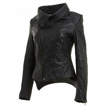 Fashion  ladies  Leather Jacket