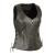 Gilet en cuir pour femme