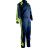 Aurora 3.0 Single Layer Sfi 3.2a/1 Rated Fire Suit Navy Blue With Neon Yellow