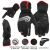 REDRUM Men Cycling gloves touch screen Reflective bike MTB Bicycle BMX OFF Road