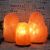 Natural Himalayan Salt Lamp Crystal Rock Salt Night Light with Wood Base & Bulb