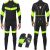 Leader Cycling Jersey & Bib Tight Set With Gloves Green/Black