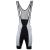 Bib Shorts Simple White/Black