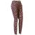 Women's Fitness Yoga Leggings Purple Flowers