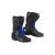 Profirst 10017-B High Ankle Leather Biker Boots (Blue)