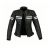 Profirst A Star Ladies Motorcycle Jacket (Black & White)