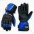 Profirst motorcycle leather gloves (blue)